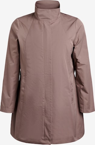 Parka di mezza stagione 'CASHELBY' di Zizzi in marrone: frontale