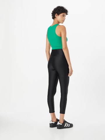 ADIDAS ORIGINALS Skinny Κολάν 'High Waist Label' σε μαύρο