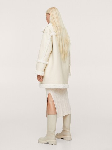 Manteau d’hiver 'Caribe' MANGO en blanc