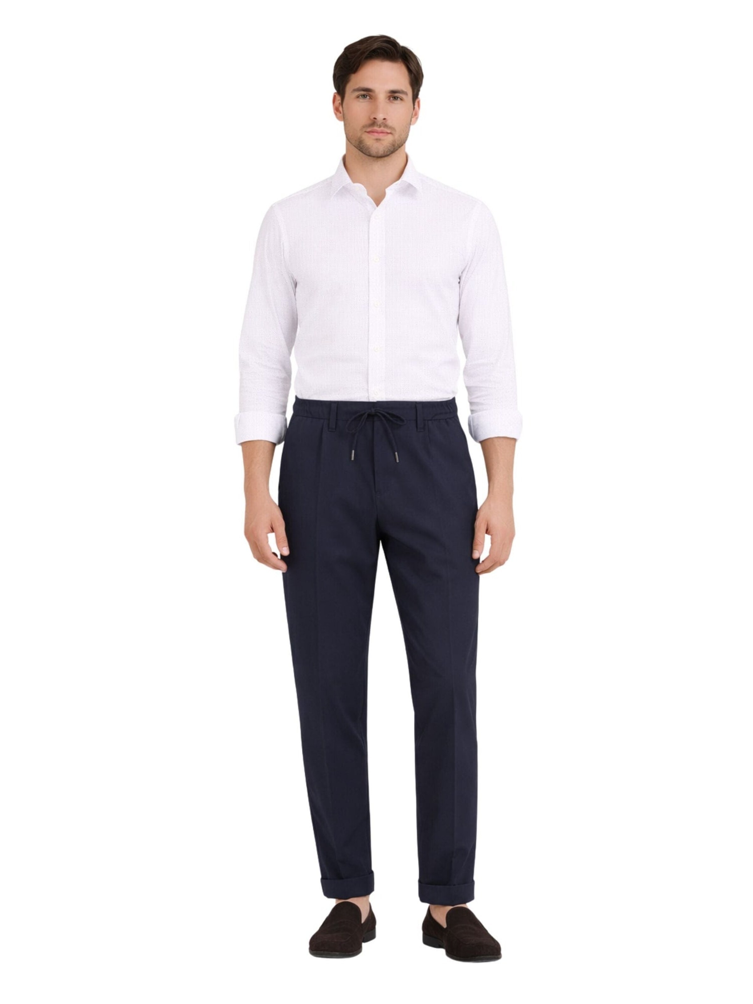 Baggy Pantaloni di Briglia in blu