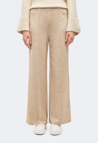 ABOUT YOU Wide leg Pants 'Eleonora' in Beige: front