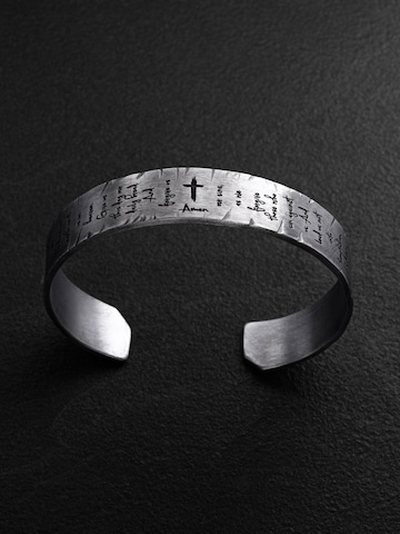 Braccialetto 'THE LORD'S PRAYER' di REYTEL in argento