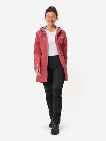 VAUDE Outdoorjacke ' W Skomer PR II ' in Rot