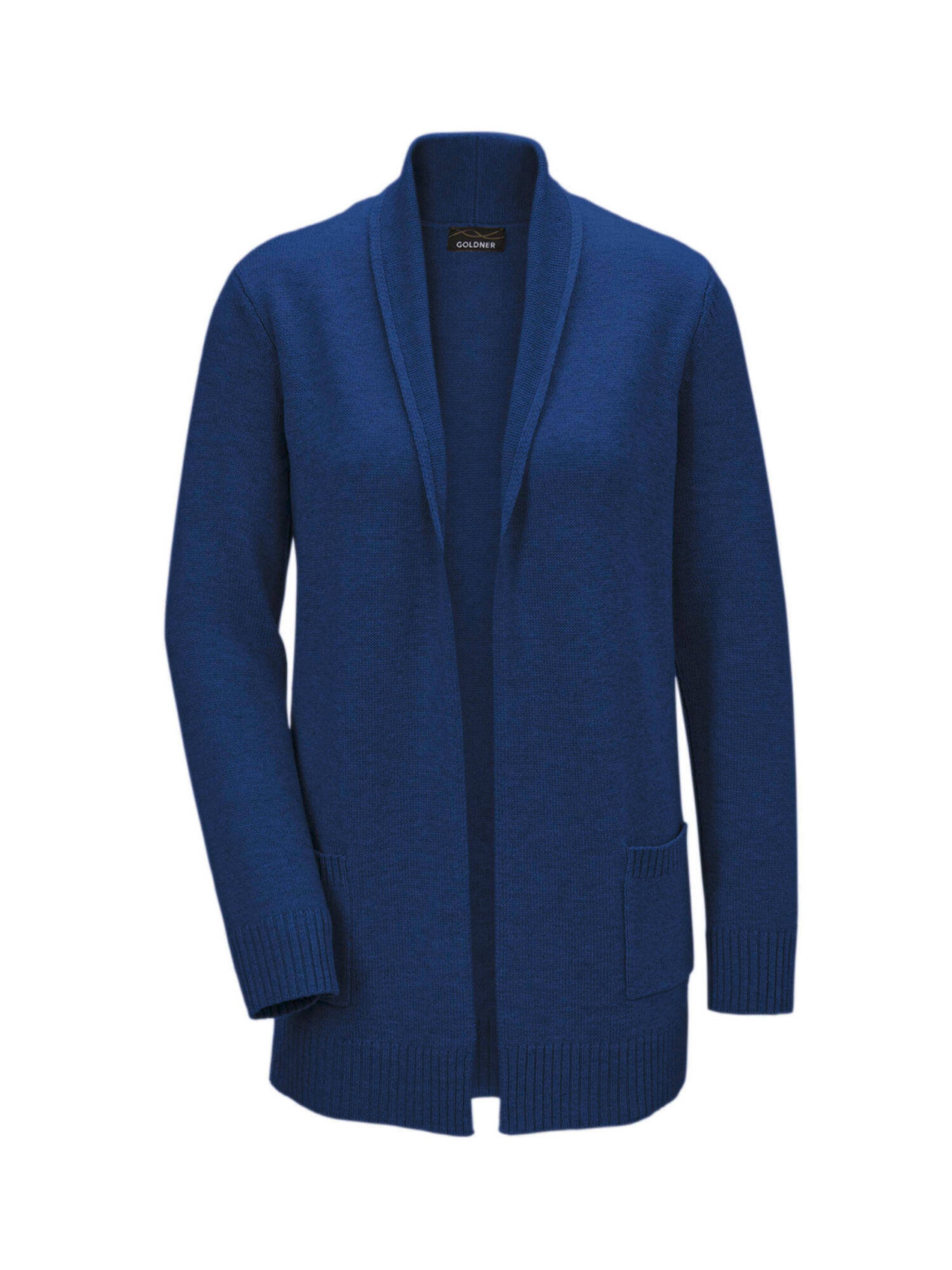 Cardigan Goldner en bleu : devant