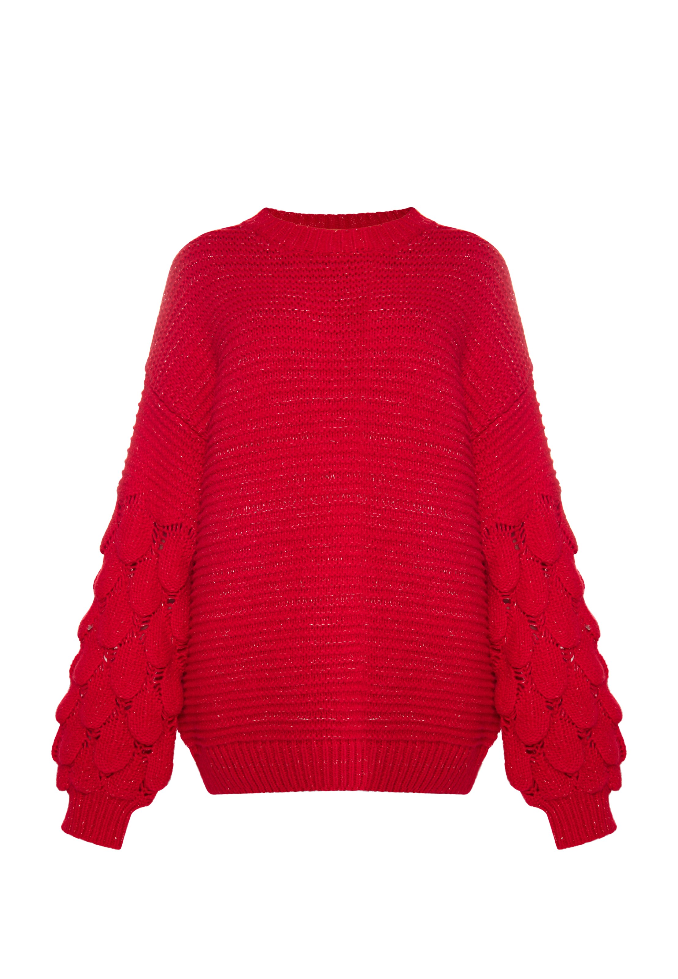 IZIA Pulóver 'Gaya' - piros: elől