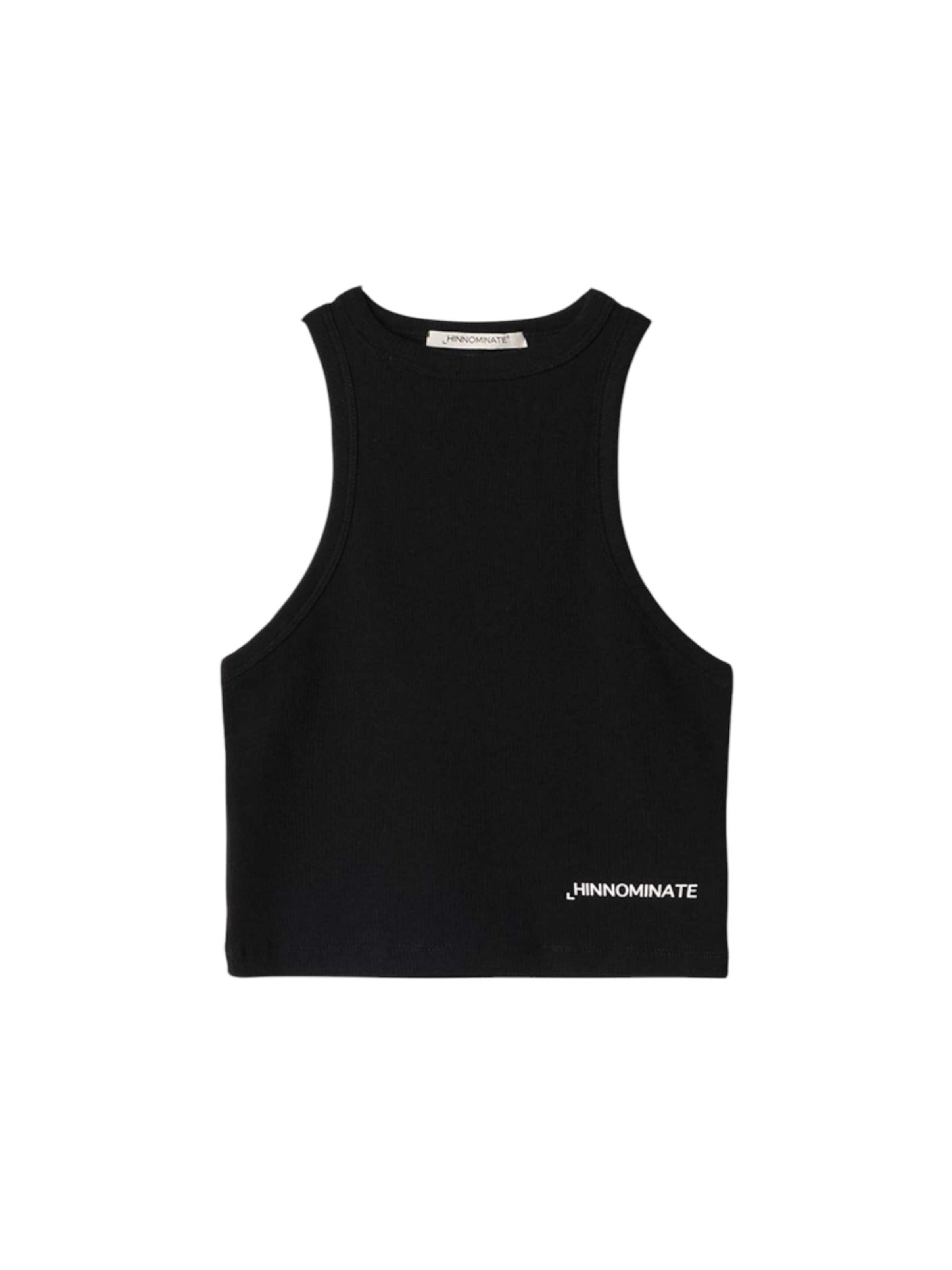 HINNOMINATE Top in Zwart: voorkant