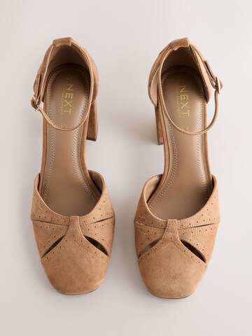 Next Pántos szandál - bézs