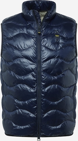 Gilet Blauer.USA en bleu : devant