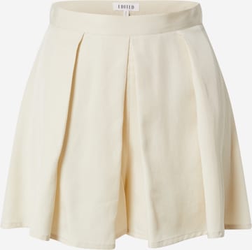 EDITED Wide Leg Skort 'Dari' in Beige: predná strana