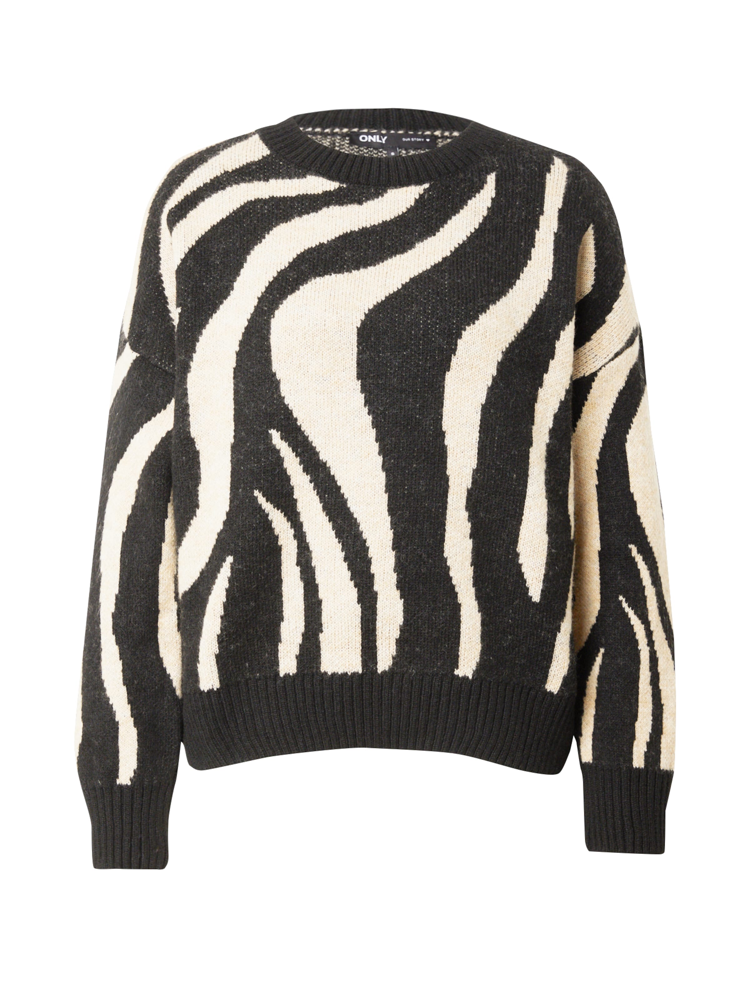 ONLY Svetr 'ONLHAZEL' – černá: přední strana