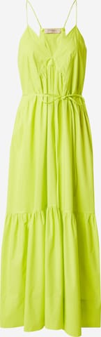 Twinset فستان بلون أصفر: الأمام