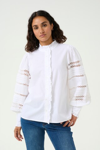 Kaffe Blouse 'KAWillow' in White: front