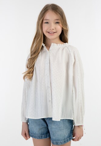 IZIA Blouse 'Mimo' in White: front