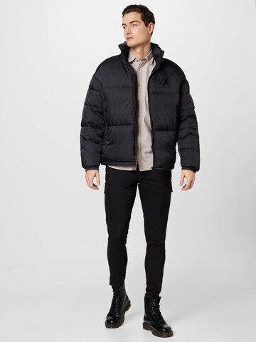 ARMANI EXCHANGE Zimska jakna | črna barva