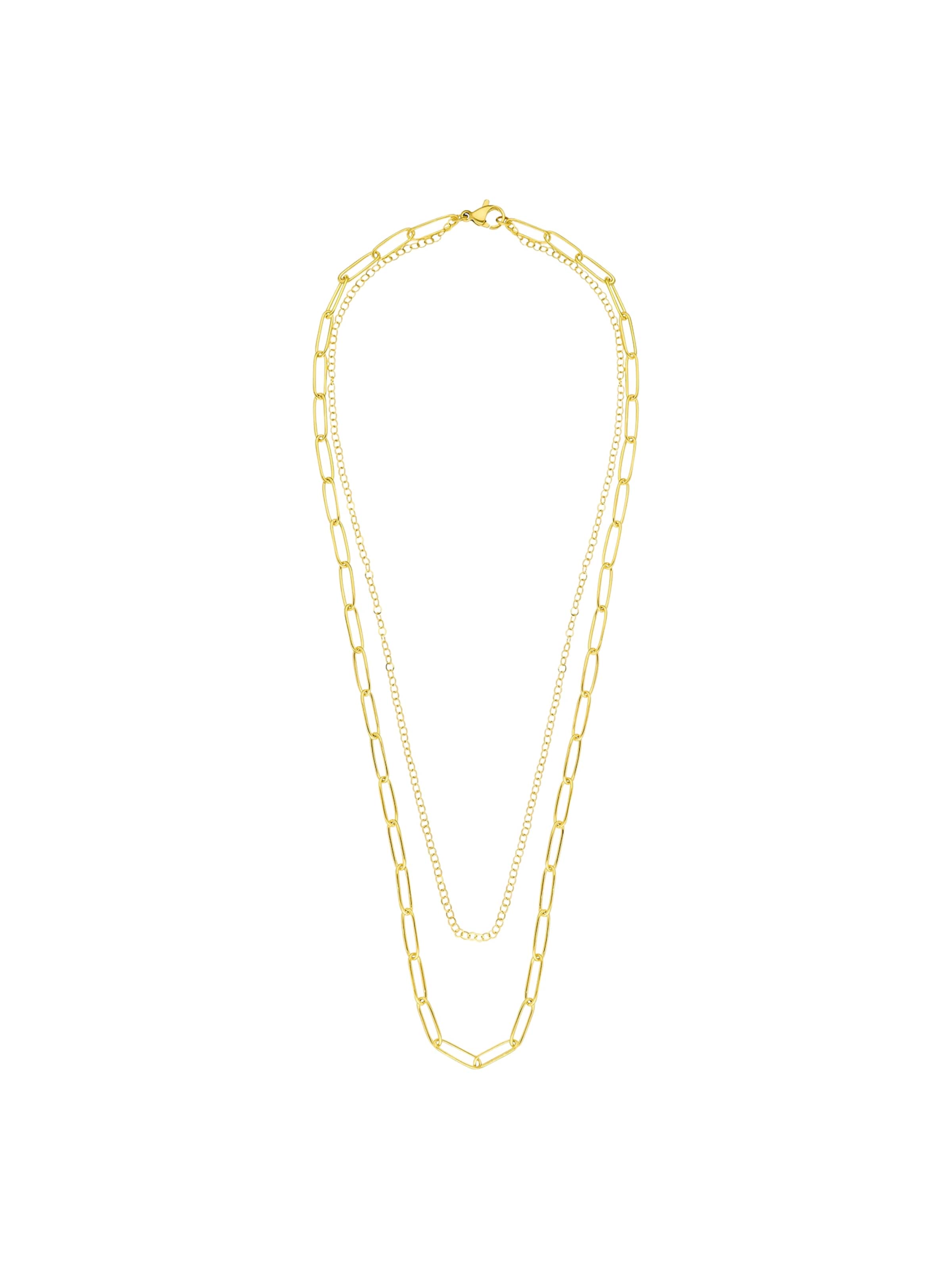 Lucardi Ketting in Goud: voorkant