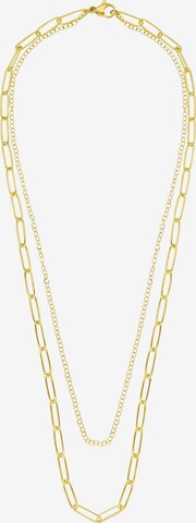 Lucardi Necklace in Gold: front