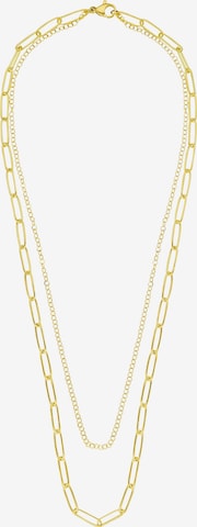 Lucardi Necklace in Gold: front