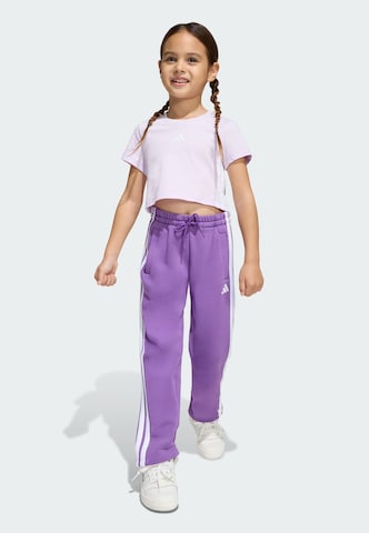Survêtement 'Essentials' ADIDAS SPORTSWEAR en violet : devant