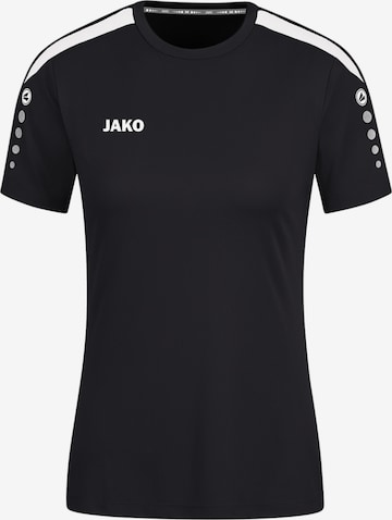 JAKO Trikot 'Power' in Schwarz: Vorderseite