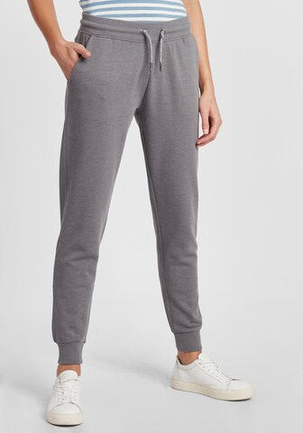 Oxmo - Tapered Pantalón 'Polah' en gris: frente