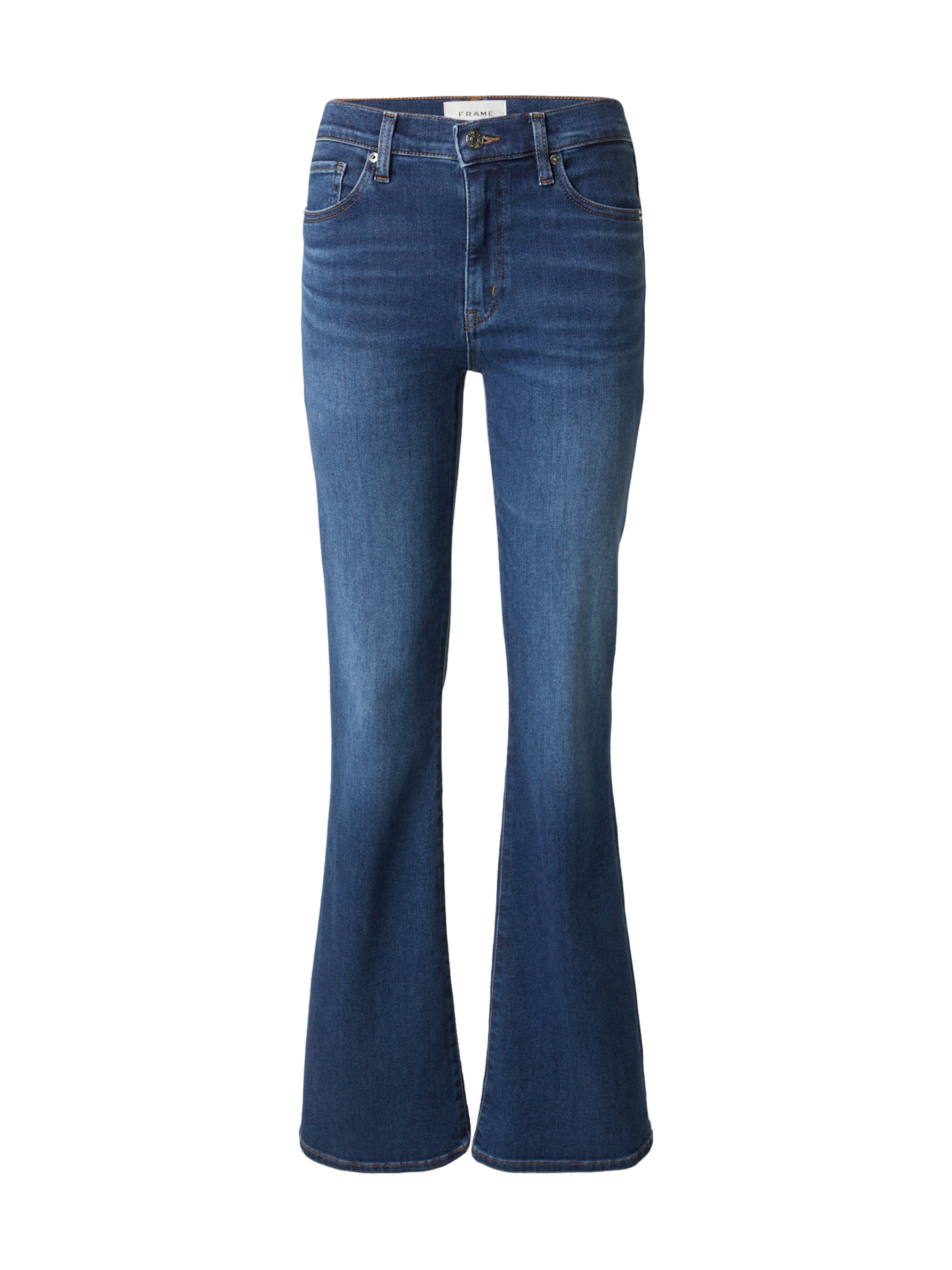 FRAME Rozšírený strih Džínsy - Modrá: predná strana