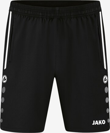 Regular Pantalon de sport JAKO en noir : devant