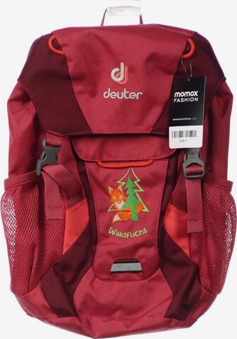 DEUTER Backpack in One size in Red: front