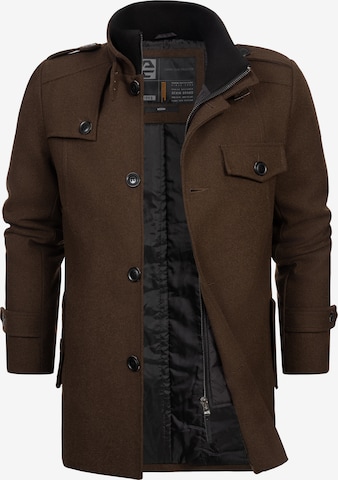 INDICODE JEANS Übergangsmantel 'Brandon' in Braun: Vorderseite