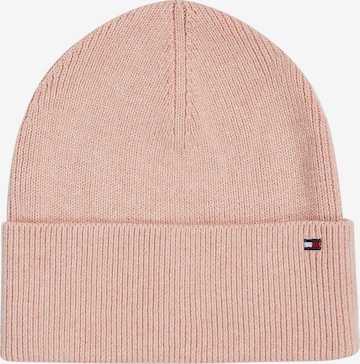 TOMMY HILFIGER Beanie in Pink: front