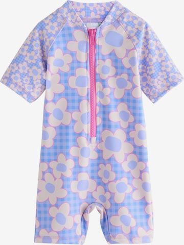 Next Swimsuit in Blue: front