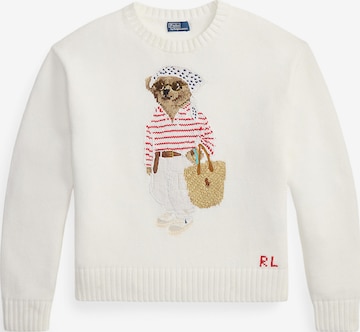 Polo Ralph Lauren Pulóver - fehér: elől