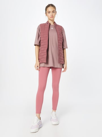 ADIDAS SPORTSWEAR Skinny Sporthose 'Studio' in Pink