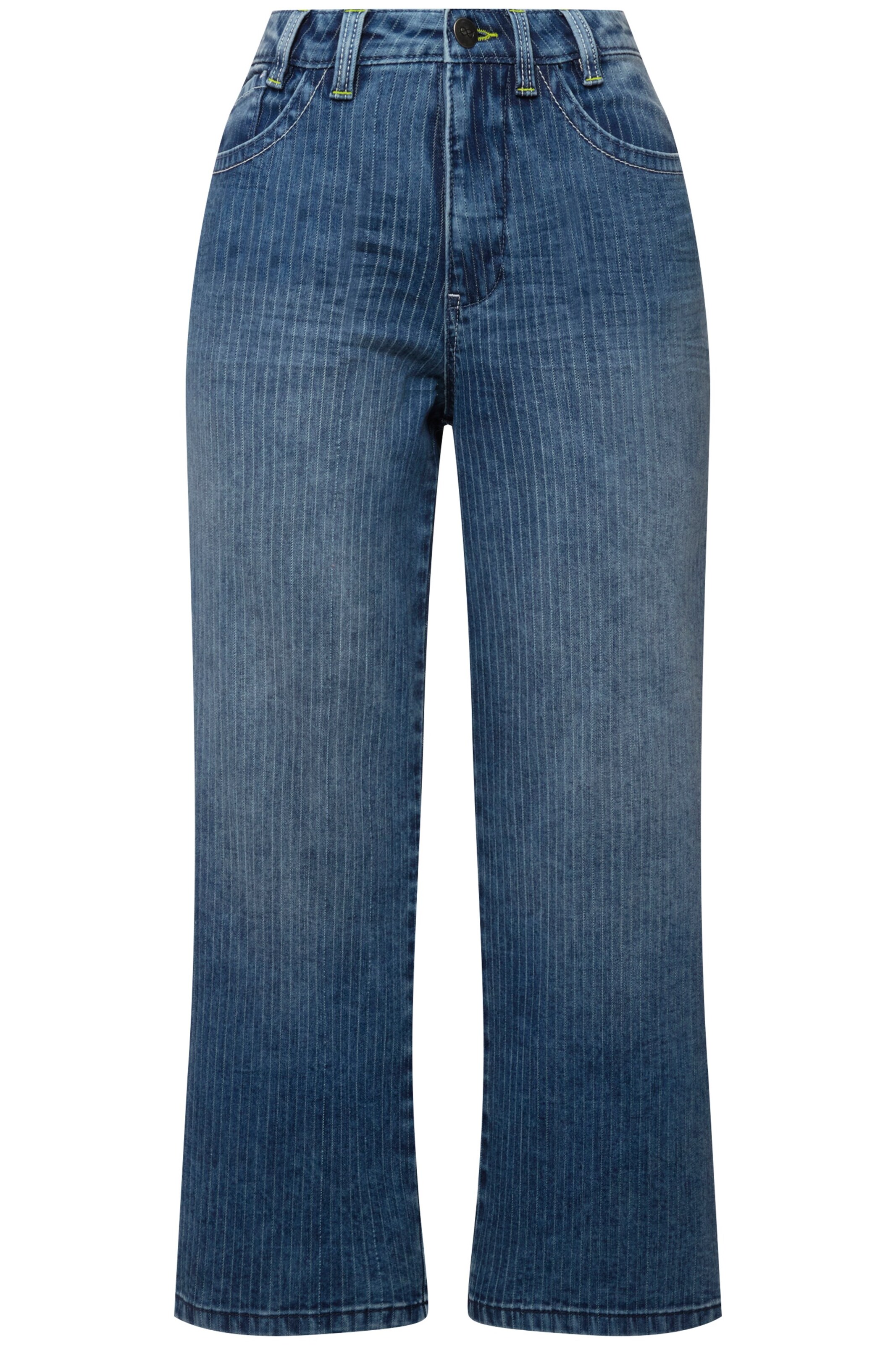 LAURASØN Flared Jeans in Blue: front