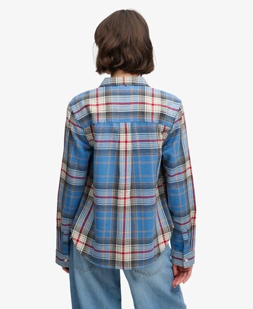 Superdry & Co Blouse in Blauw