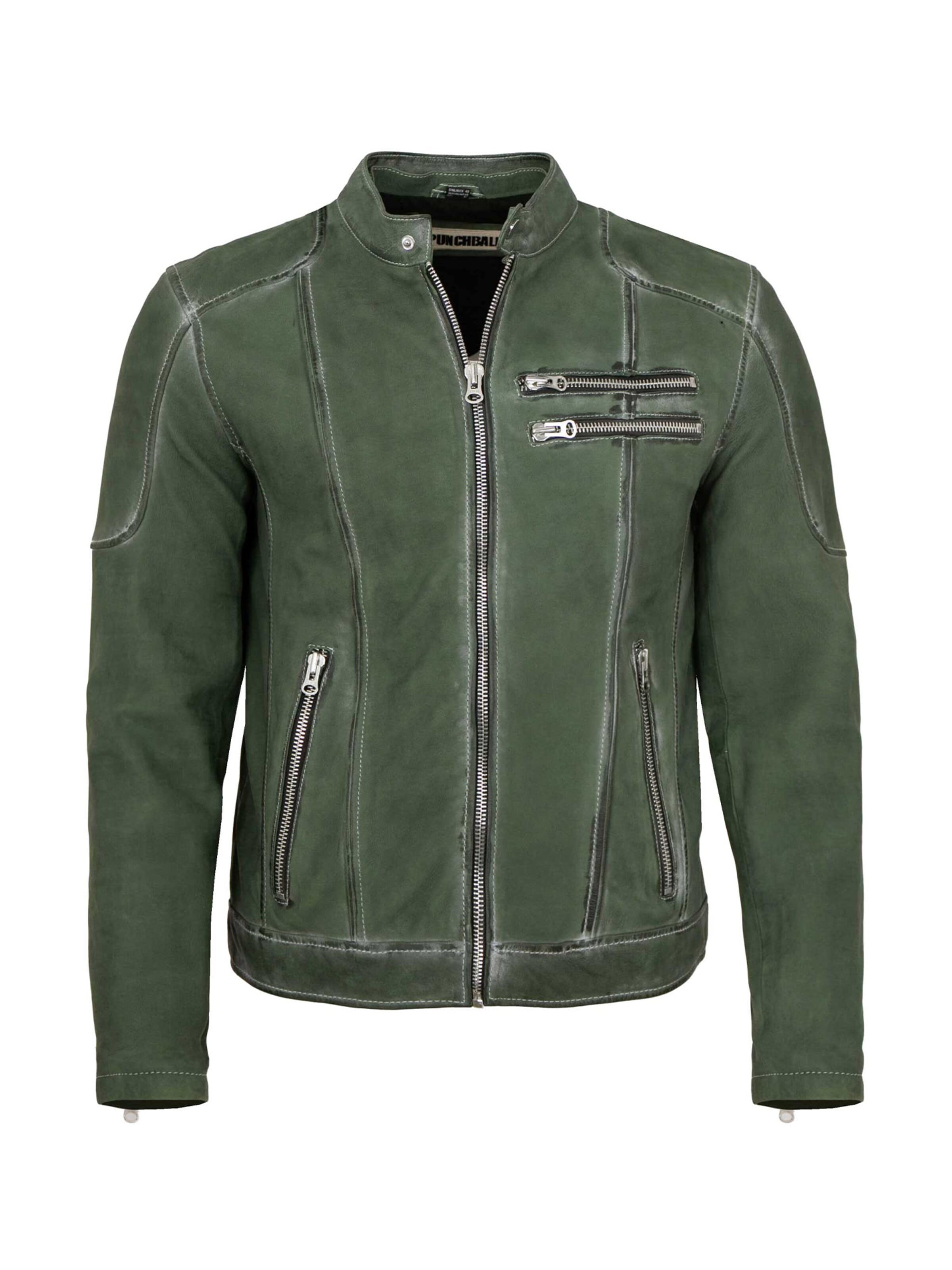 PUNCHBALL Between-season jacket 'Jeff' in Green