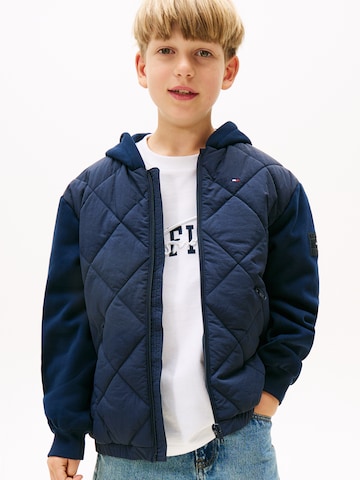 TOMMY HILFIGER - Chaqueta de entretiempo en azul: frente