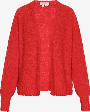 Geacă tricotată de la usha FESTIVAL pe roșu: față