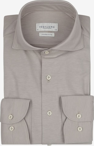 Profuomo Overhemd 'Sky Blue' in Beige: voorkant
