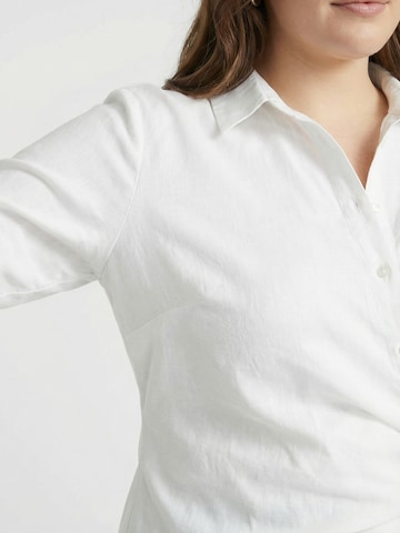 Guido Maria Kretschmer Curvy Blúz 'Mathilda' - fehér