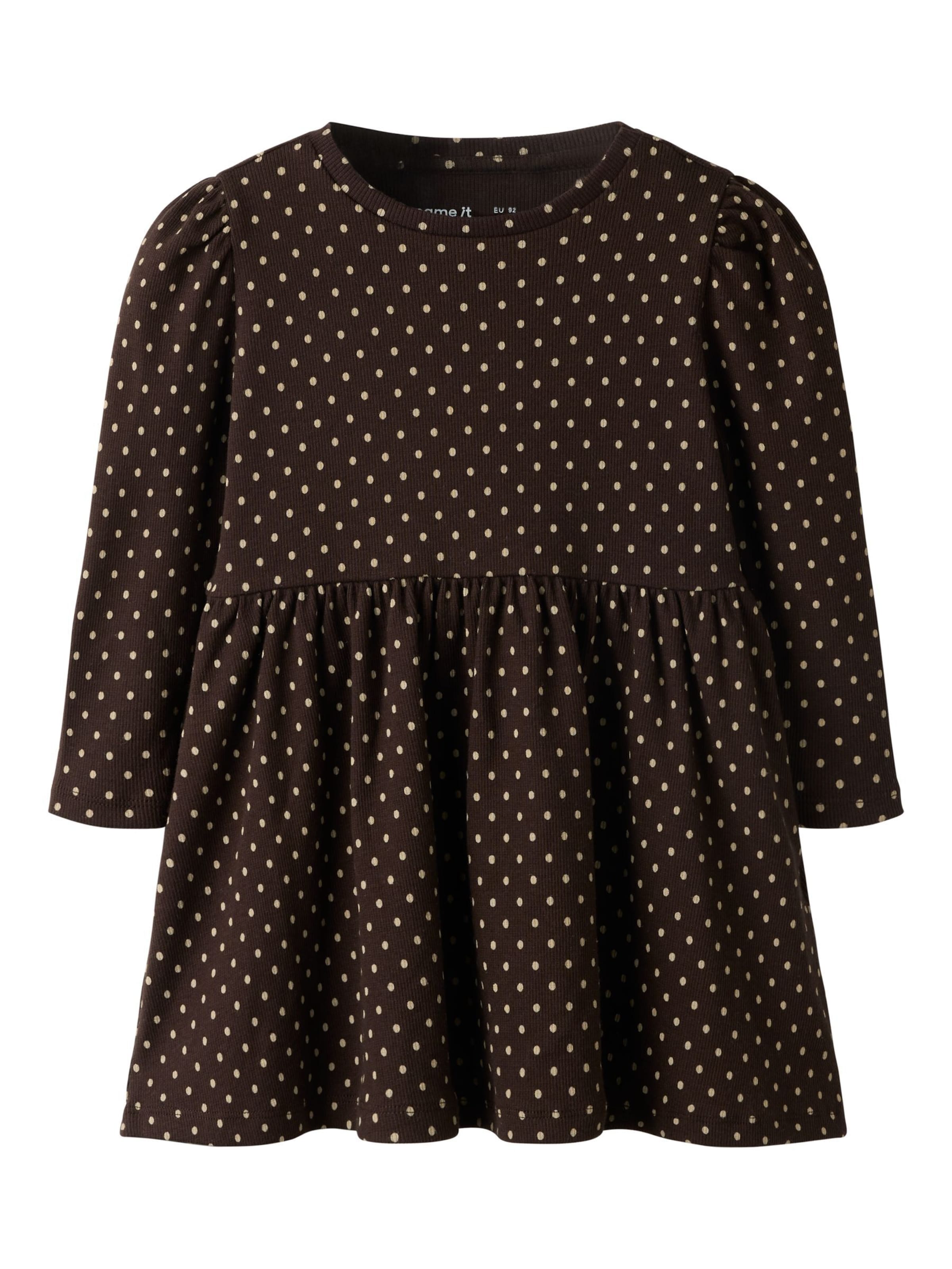 NAME IT - Vestido en marrón: frente