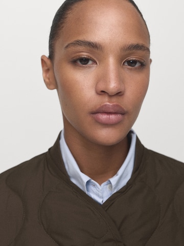 MANGO Between-season jacket 'NAT' in Brown