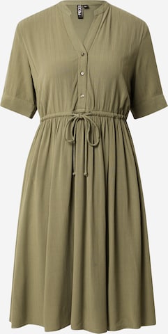 PIECES Shirt Dress 'Otena' in Green: front