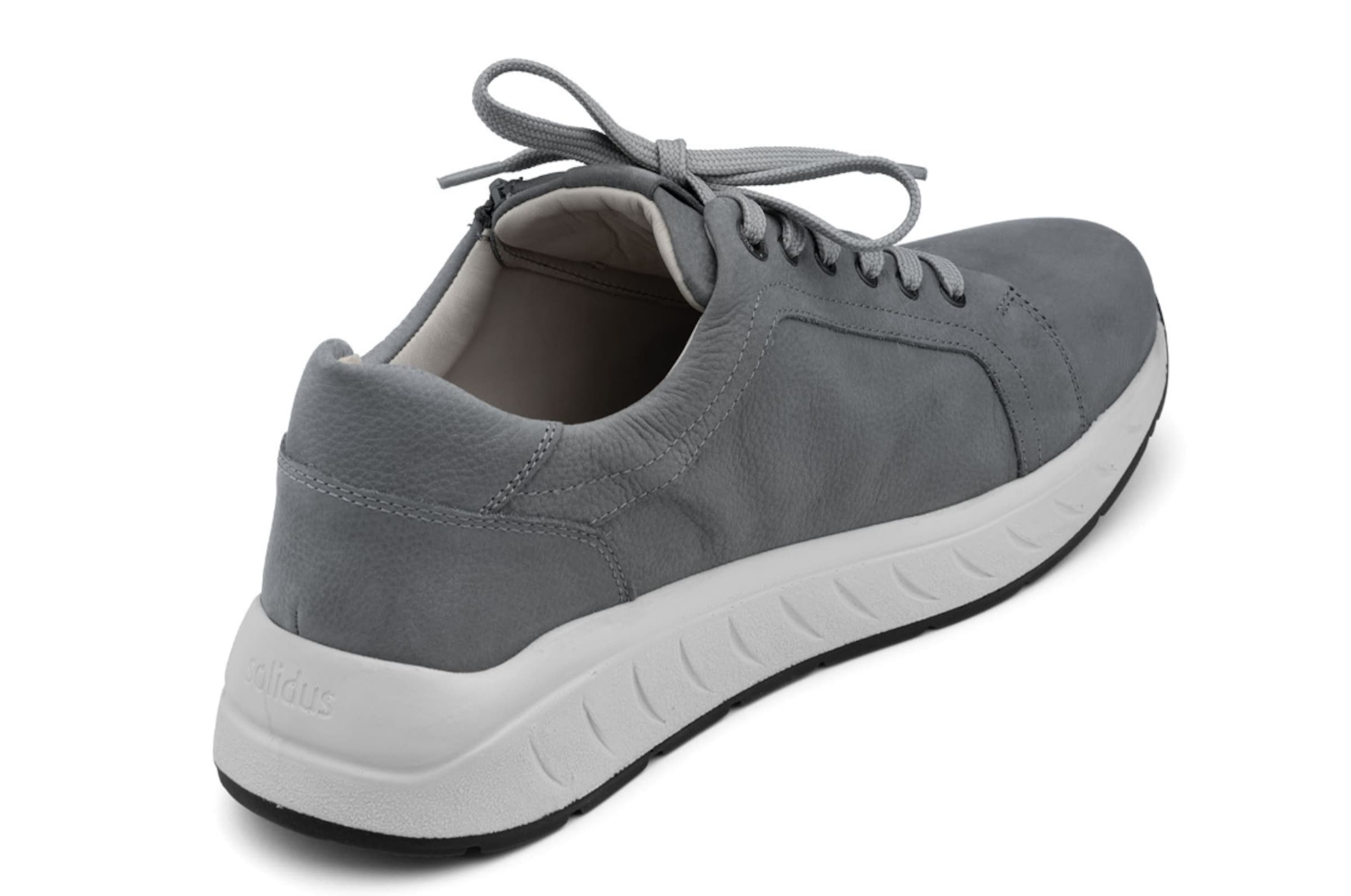 SOLIDUS Schnürschuh in Grau