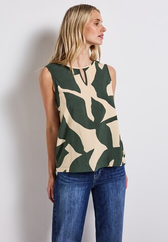 STREET ONE Blouse in Green: front
