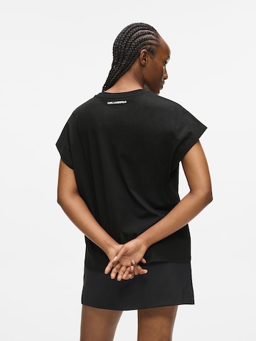 Karl Lagerfeld Majica 'RUE ST-GUILLAUME' | črna barva