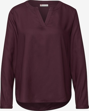 STREET ONE Tunic in Red: front