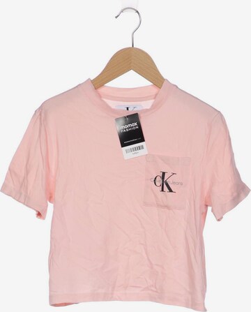 Calvin Klein Jeans Top & Shirt in XS in Pink: front