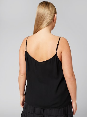 Guido Maria Kretschmer Curvy - Top 'Nora' en negro