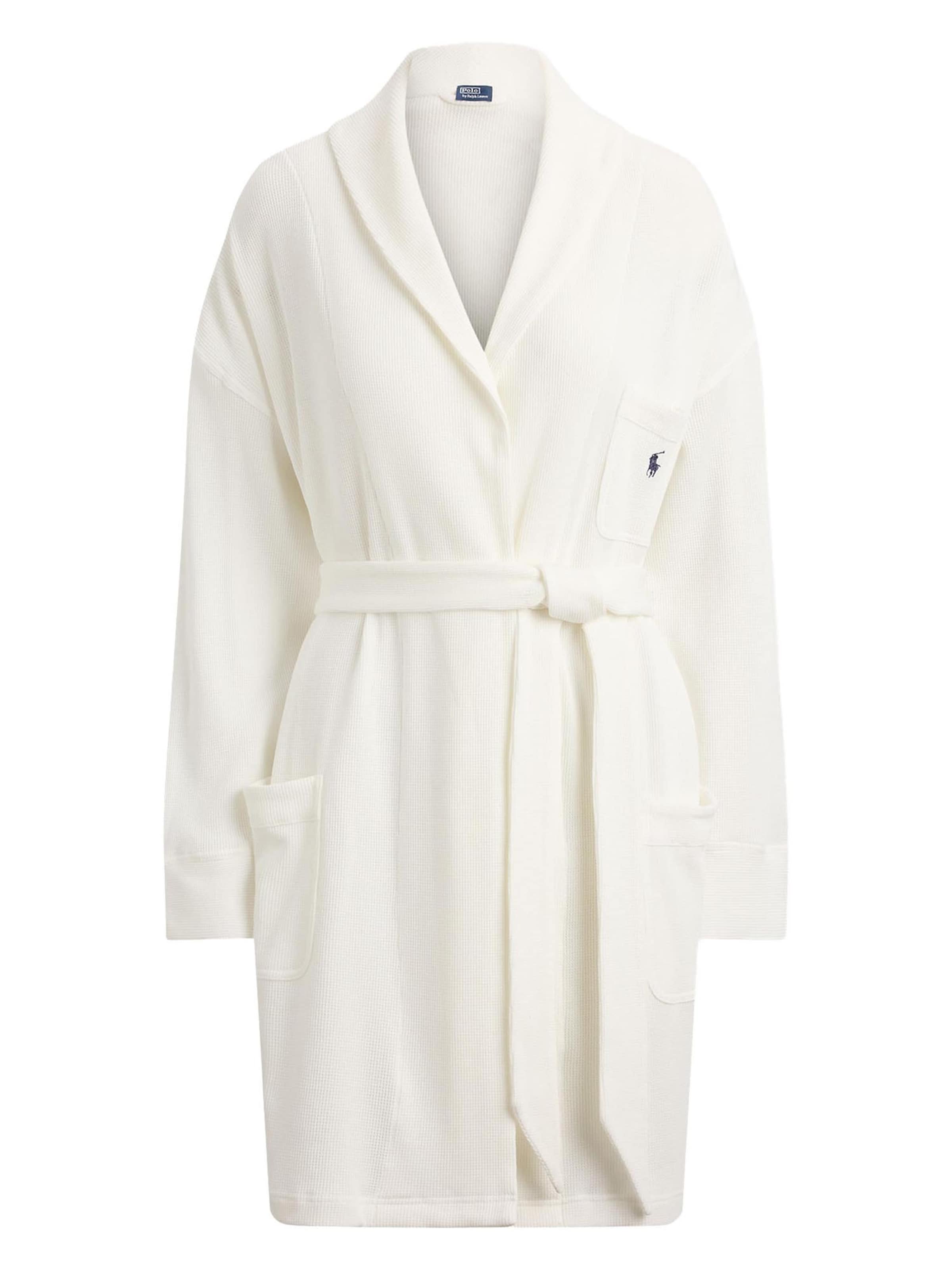 Polo Ralph Lauren Bathrobe short ' Club Waffle ' in Ecru, Item view