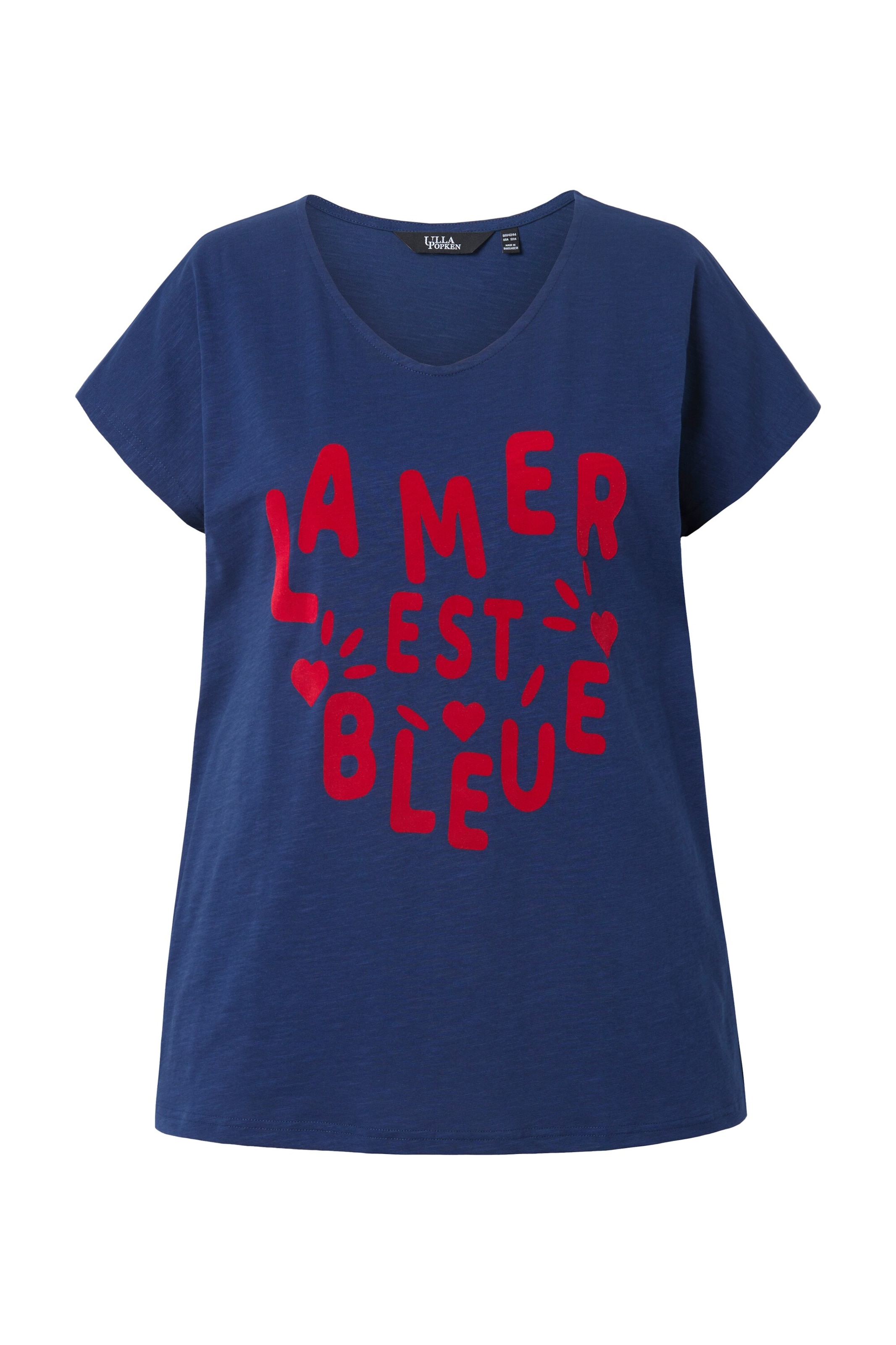 Ulla Popken Shirt in Blue: front